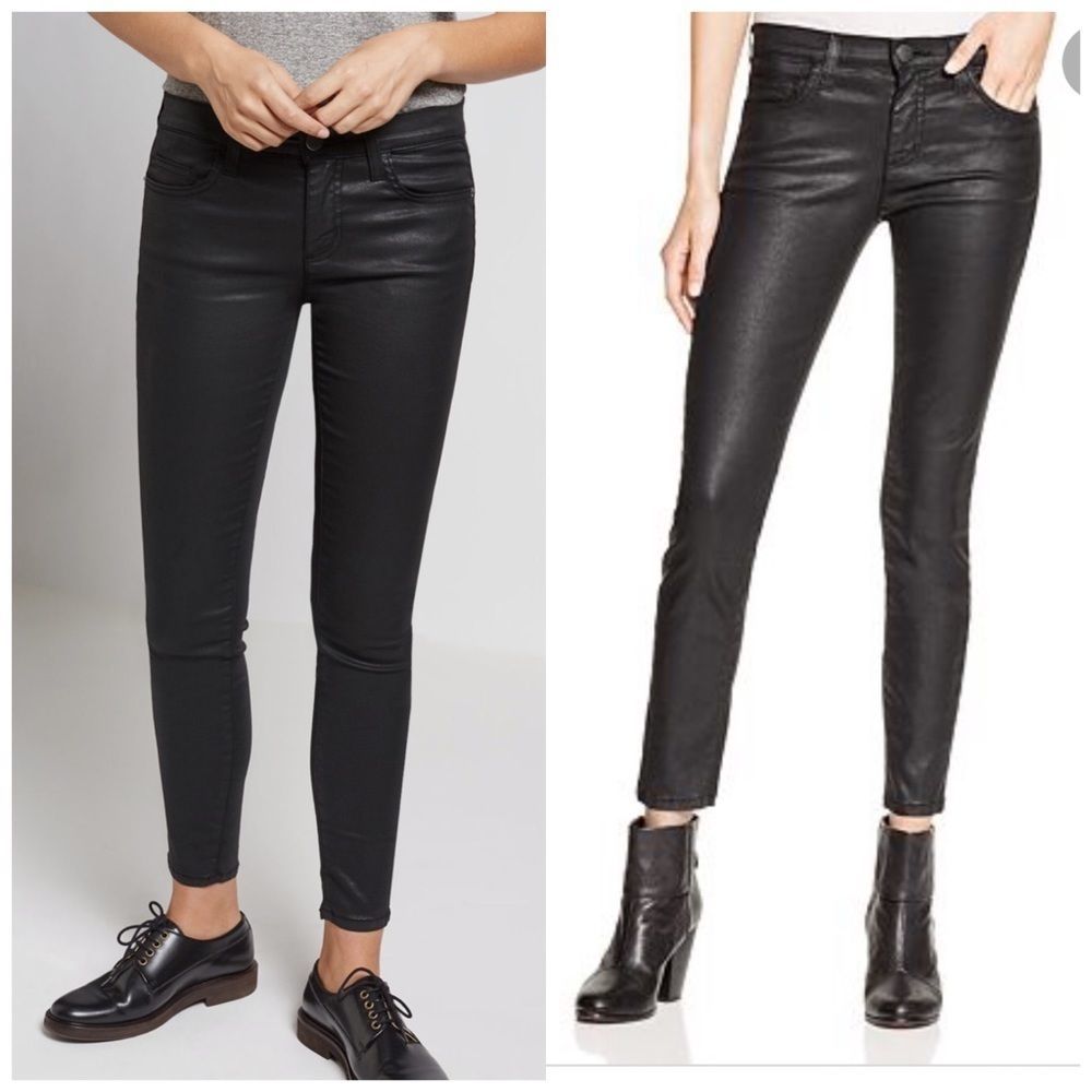Current/Elliott The Stiletto Coated Jeans sz 23.